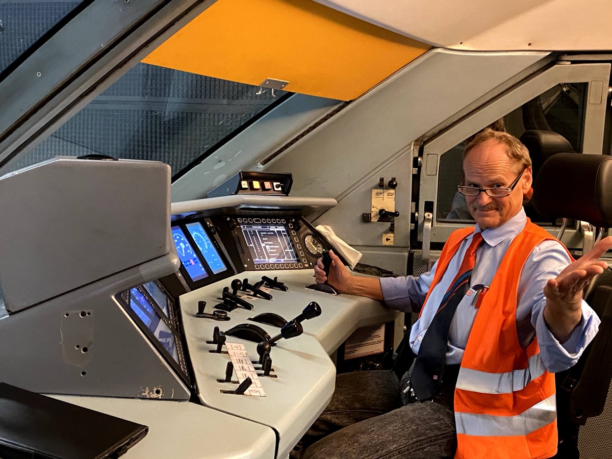 Stefan Förster — 40 Jahre Lokführer bei der Deutschen Bahn